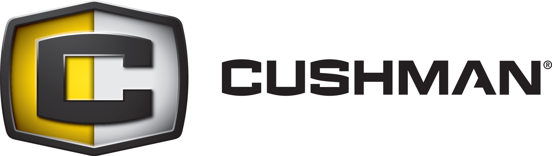 Cushman logo with yellow and gray elements